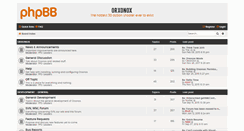Desktop Screenshot of forum.orxonox.net